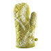 Close-up of the textured grip on the cotton Heat Proof Oven Glove.