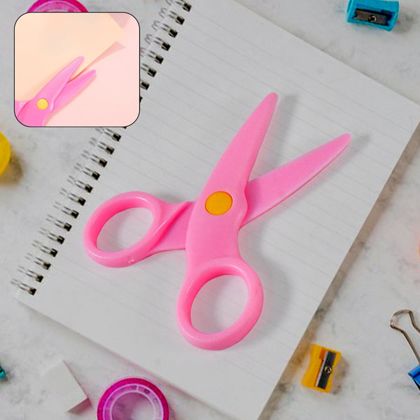 Child-Safe Plastic Scissors Set for Creative Toddlers & Preschoolers