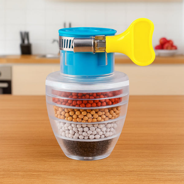 Six-Layer Water Faucet Filter for Clean, Safer Tap Water