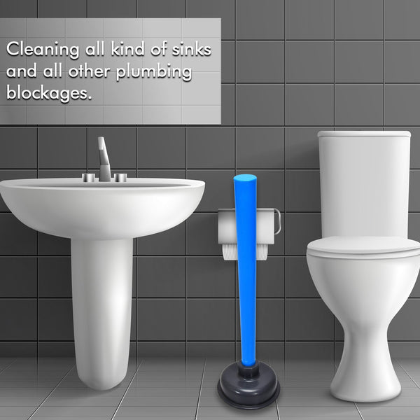 Multifunctional Toilet Plunger for Powerful Blockage Removal