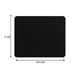 A black mouse pad with dimensions 17 cm by 20.5 cm indicated by arrows on a white background.
