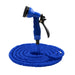 Packaging of the Velvet Wheels 50 Ft expandable hose pipe nozzle.