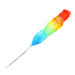Compact and flexible microfiber duster for intricate spaces.