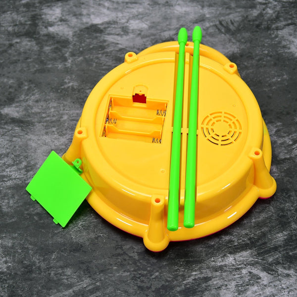 Kids Musical Flash Drum Toy with Engaging Light Effects