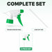 A complete set showing the trigger sprayer head and a long dip tube as a 2-piece set.