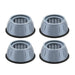 Anti vibration pads effectively reducing noise and movement of laundry appliances.