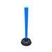 Easy-grip handle of the efficient toilet clog remover.