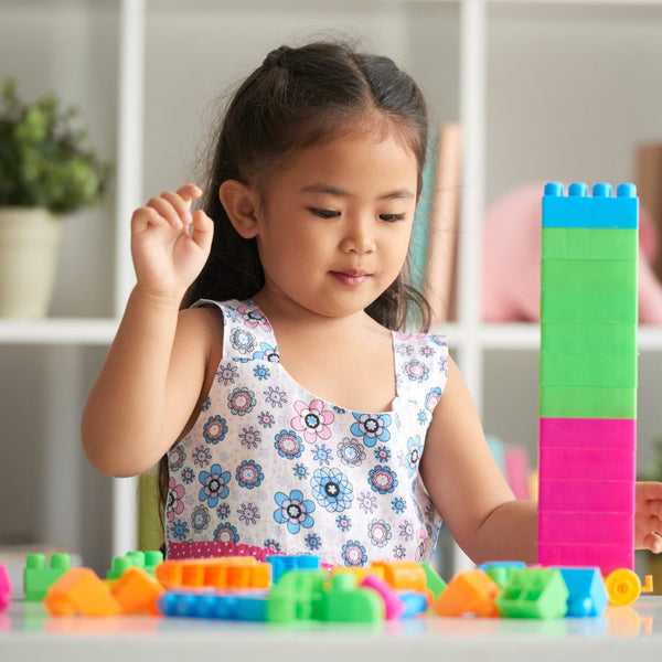 Multicolor Kids' Building Blocks for Creative Learning (60 Pieces)