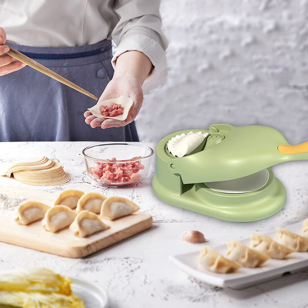 Dumpling Maker – 2-in-1 Gujiya & Momos Press, PURI PRESS | Bake & Dwell