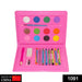 School Colour Box for Kids with Crayons, Watercolours and Pencil (24 Pc Set)