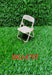 Adjustable miniature foldable chair phone stand compatible with a wide range of smartphone models.