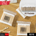 Double-headed bamboo cotton swabs for versatile personal care.