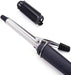 Black Hair Curling Iron rod with safety pilot light.