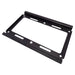 Side profile of the fixed TV mount bracket showing its slim design.