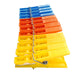 Pack of 12 strong grip laundry pegs in bright colours, essential for every home.