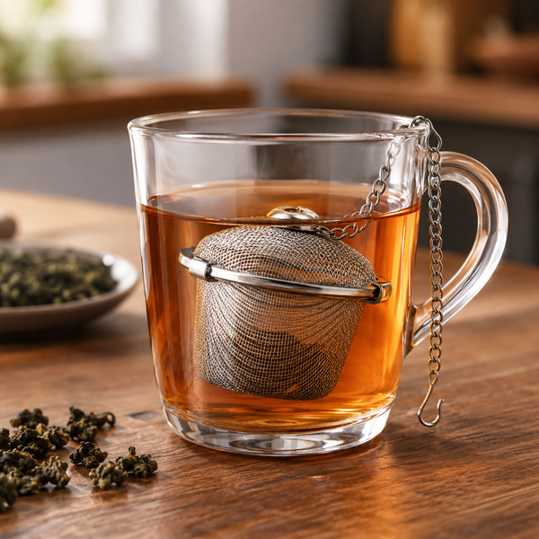 Stainless Steel Tea Filter – Easy Brewing for Home & Office | storenzo