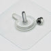 Multi-purpose adhesive hook shown in a kitchen setting, perfect for various storage needs.