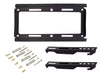 Back view of the LED TV wall mount, highlighting VESA compatibility.