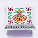 Handcrafted Aluminium Foil Bajot for pooja, featuring intricate traditional designs.