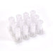 A single Melted Design Flameless Candle demonstrating its realistic flicker and safe LED light.