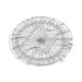 The durable stainless steel chef basket straining boiled vegetables for a healthy meal.