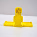 Back view of the PHOBIA yellow mobile charging wall holder, ready for installation.