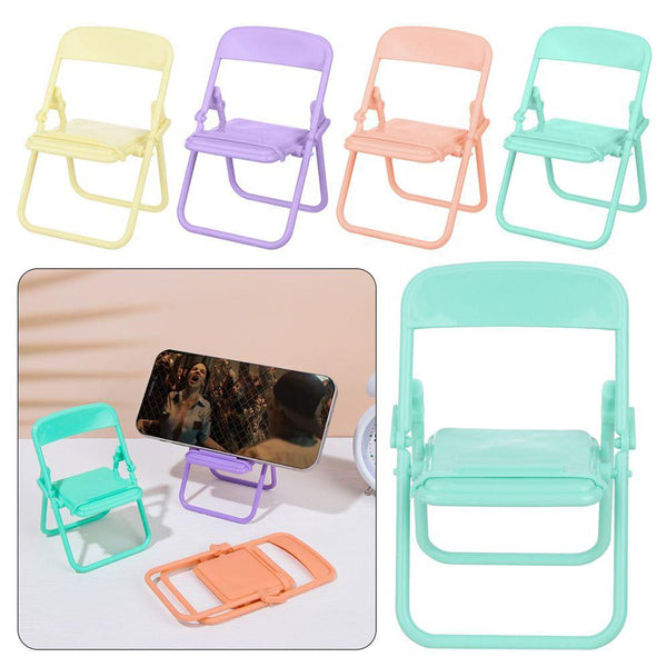 Chair-Shaped Mobile Stand – Stylish Compact Phone Holder