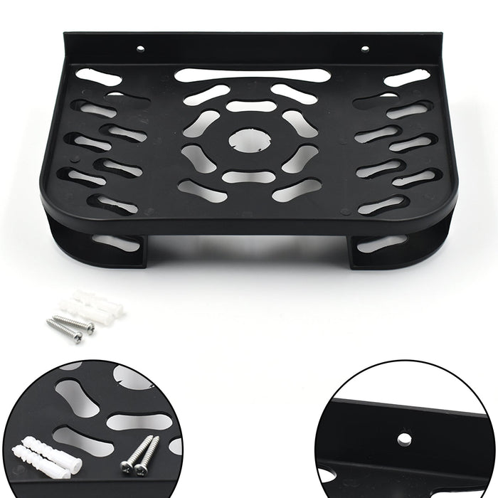 Sturdy platform of the set top box stand, ensuring secure placement.