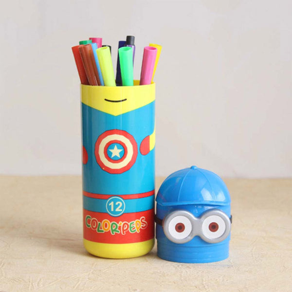 Sketch Pen Set – 12 Vibrant Pens for Kids & Return Gifts | InkGlow