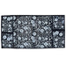 Top view of a microwave cover showcasing its functional design and fabric texture.
