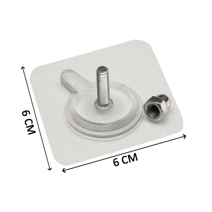 Durable adhesive wall hook designed for reliable and long-lasting use in any setting.
