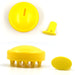 Multiple views showcasing the versatile design of the silicone scalp massager brush.