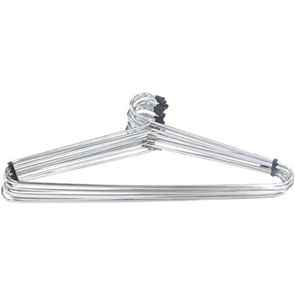 Stainless Steel Cloth Hanger (Set of 12) – Durable & Non-Slip | FreshAura Homeware