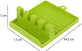 Multi-functional kitchen tool holder for various cooking spatulas.