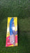 Close-up of the folding mechanism and sharp blade of the gardening hand saw.