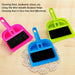 Integrated compact cleaning set, easy to store and carry for on-the-go tidying.