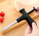 Durable coconut opener tool ready for tropical drinks.
