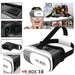 Detail of the Fitnos VR Box adjustable lenses for clear vision.