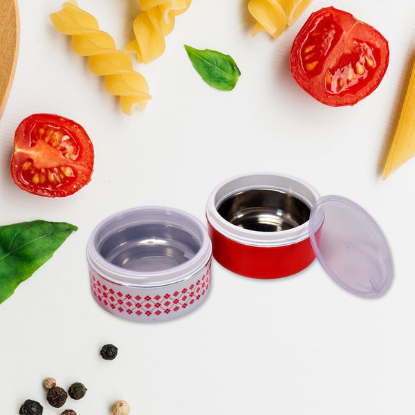 2 Layer Insulated Stainless Steel Lunch Box Tiffin