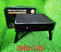 Siplix folding charcoal grill in use, cooking delicious food outdoors.