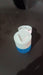 Front view of the Organivo 4-in-1 portable pill cutter, crusher, and storage box.