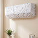 AC Dust Cover, Waterproof Folding Split AC Protector | Velvet Wheels close-up detail for fresh air comfort air conditioner
