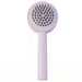 The air cushion brush gently massaging the scalp to stimulate blood circulation.
