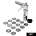 RaceCore kitchen press showcasing its comprehensive set of 15 sev maker attachments.