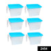 Stackable unbreakable food storage containers for pantry organization.