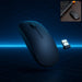 Slim black Wireless Mouse with a comfortable ergonomic design, ideal for daily computer use.