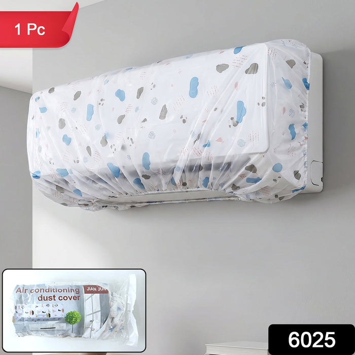 AC Dust Cover, Waterproof Folding Split AC Protector | Velvet Wheels side angle for fresh air comfort air conditioner cover